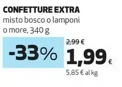 Coop Misto bosco o lamponi o more offerta