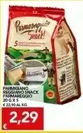 Parmigiano reggiano snack