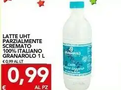 TuoDi Latte uht parzialmente scremato 100% italiano offerta