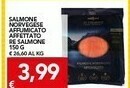 Re salmone salmone norvegese affumicato affettato