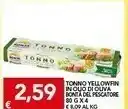 TuoDi Tonno yellowfin in olio di oliva bonta del pescatore offerta
