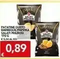 Salati preziosi patatine gusto barbecue