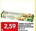 TuoDi Tonno yellowfin in olio di oliva bonta del pescatore offerta