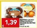 TuoDi Muffins cacao stracciatella offerta