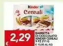 TuoDi Kinder cereali offerta