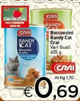 Crai Bocconcini randy cat offerta