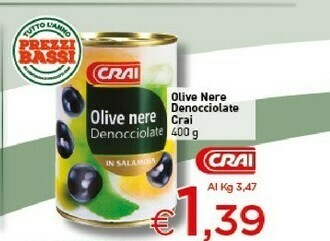 Crai Olive offerta