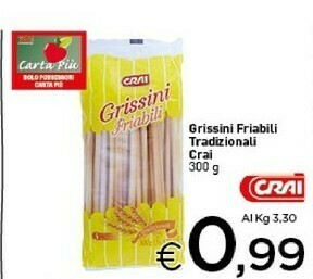Crai Grissini offerta