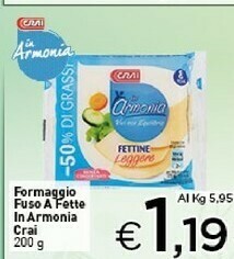 Crai Sottilette offerta