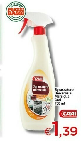 Crai Sgrassatore offerta