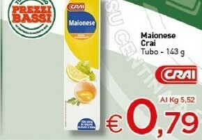 Crai Maionese offerta