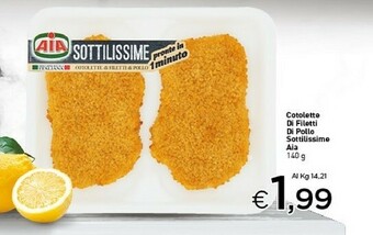 Crai Cotolette di pollo offerta
