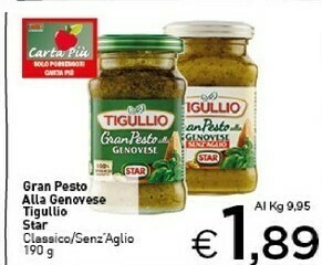 Crai Pesto offerta