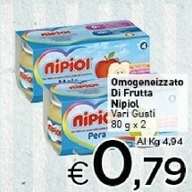 Crai Omogeneizzati offerta
