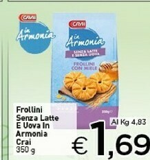 Crai Frollini offerta