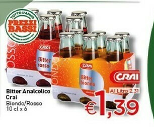 Crai Bitter offerta