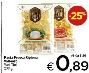 Crai Pasta ripiena offerta