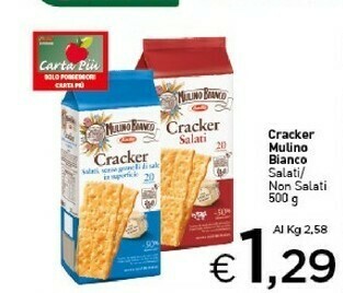 Crai Crackers offerta