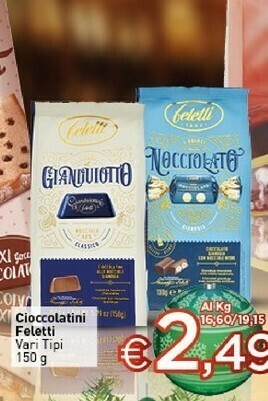 Crai Cioccolatini offerta