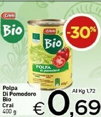 Crai Pomodori pelati offerta