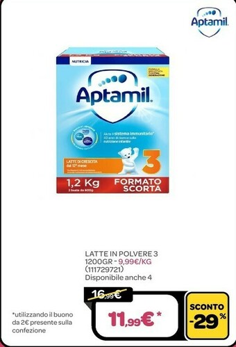 Bimbo Store Latte in polvere 3 1200gr offerta