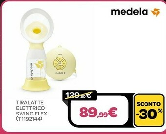 Medela tiralatte elettrico swing flex