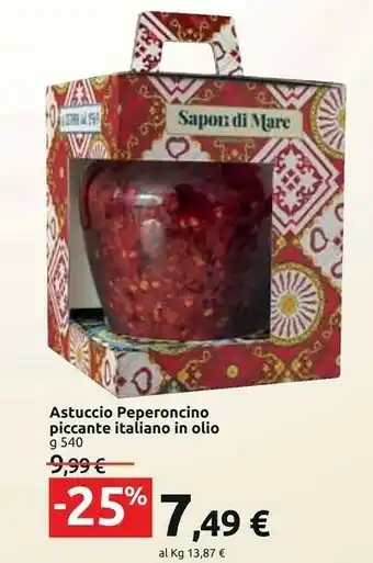 Carrefour Astuccio peperoncino piccante 540 g offerta