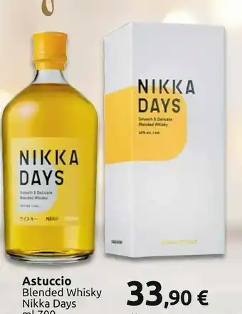 Carrefour Nikka days blended whisky 700 ml offerta