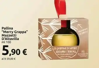 Carrefour Pallina merry grappa offerta