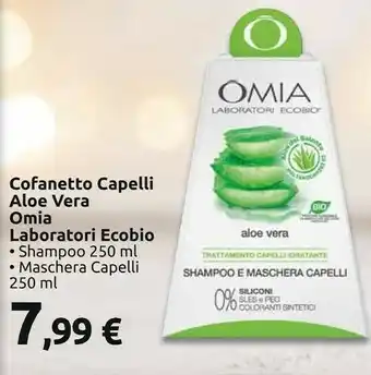 Carrefour Omia cofanetto capelli aloe vera offerta
