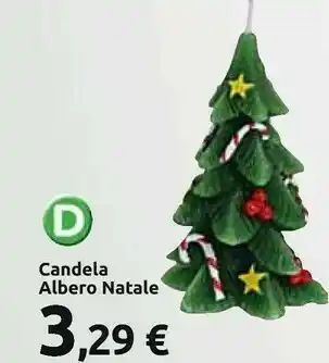 Carrefour Candela albero natale offerta