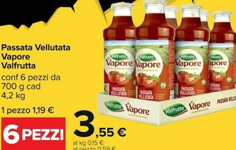 Carrefour Passata di pomodoro offerta