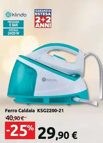 Carrefour Ferro caldaia ksg2200-21 offerta