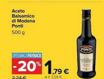 Carrefour Aceto offerta
