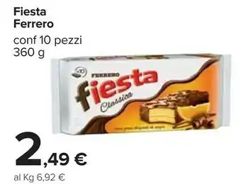 Carrefour Fiesta offerta