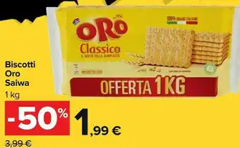 Carrefour Oro offerta