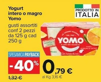 Carrefour Yogurt offerta