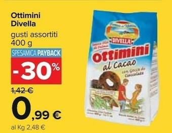 Carrefour Biscotti offerta