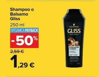 Carrefour Shampoo offerta