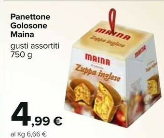 Carrefour Panettone offerta