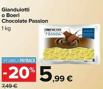 Carrefour Cioccolatini offerta