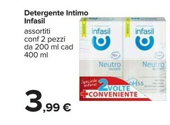 Carrefour Detergente intimo offerta
