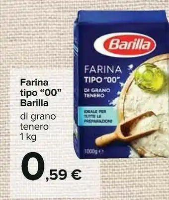Carrefour Farina 00 offerta