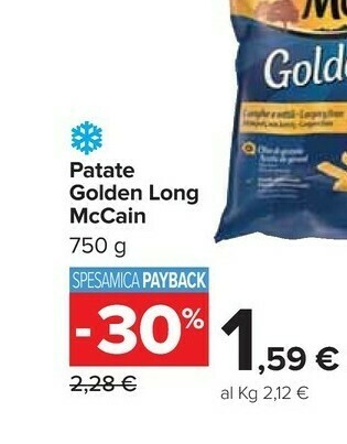 Carrefour Patatine offerta