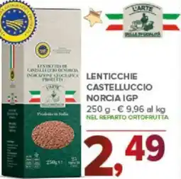 Todis Lenticchie castelluccio norcia igp offerta