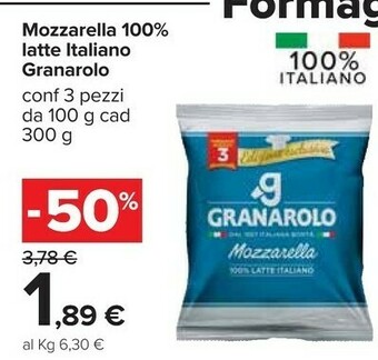 Carrefour Mozzarella offerta