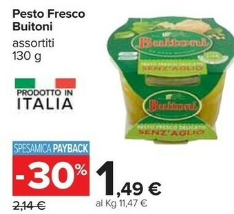 Carrefour Pesto offerta