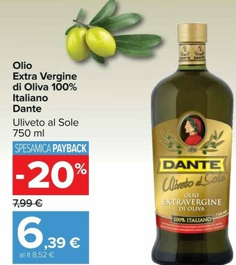 Carrefour Olio extravergine di oliva offerta