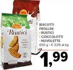 Todis Biscotti frollini - rustici offerta