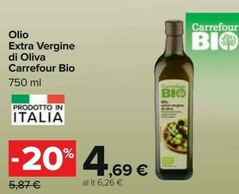 Carrefour Olio extravergine di oliva offerta